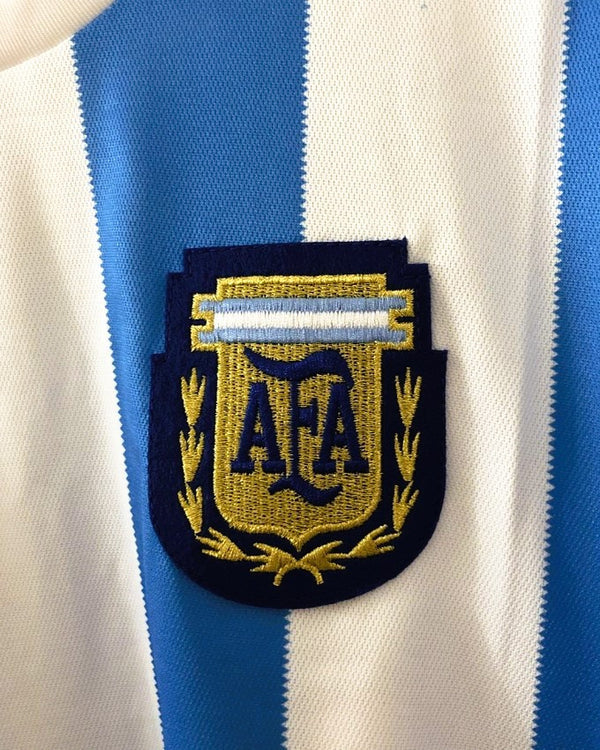Koszulka Piłkarska Argentyna 1986 Home Retro