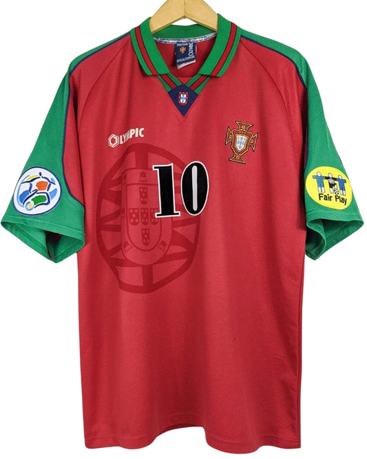 Koszulka Piłkarska Portugalia 1996 Home Retro
