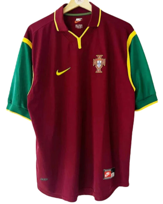 Koszulka Piłkarska Portugalia 1999 Home Retro