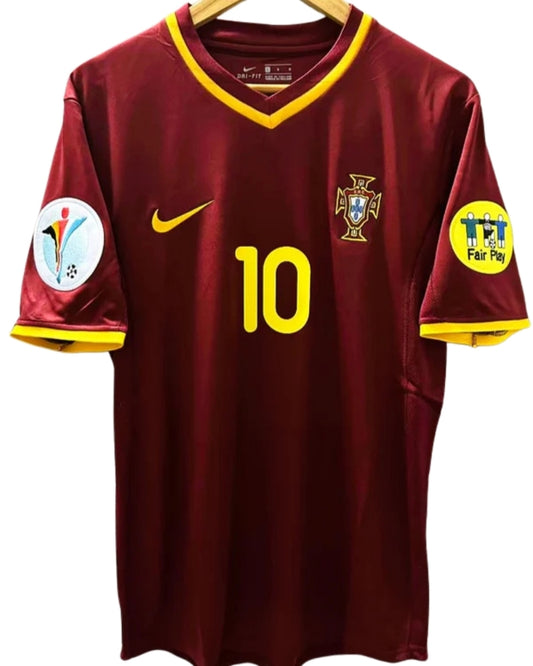 Koszulka Piłkarska Portugalia EURO 2000 Home Retro