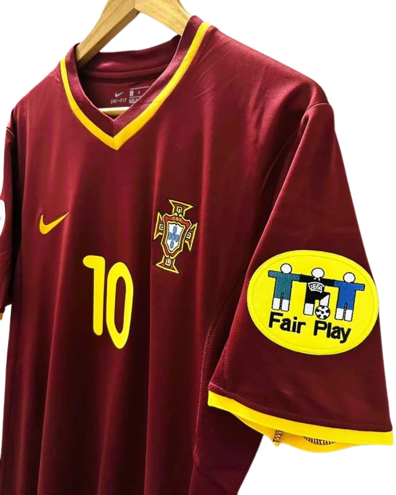 Koszulka Piłkarska Portugalia EURO 2000 Home Retro