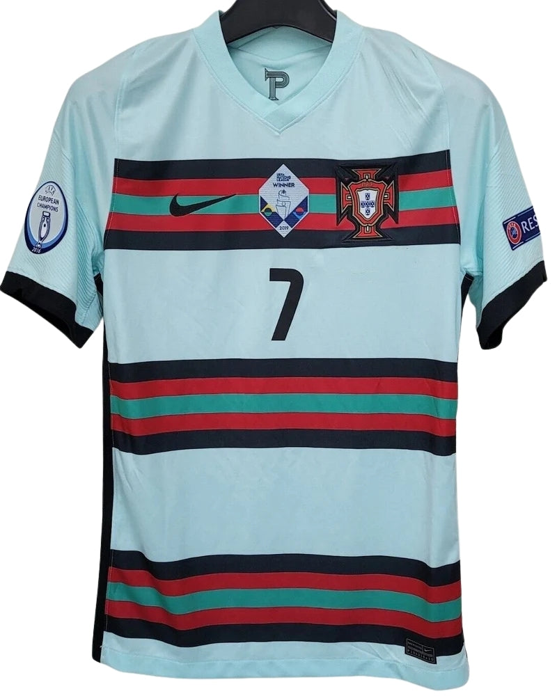 Koszulka Piłkarska Portugalia EURO 2020 Away Retro
