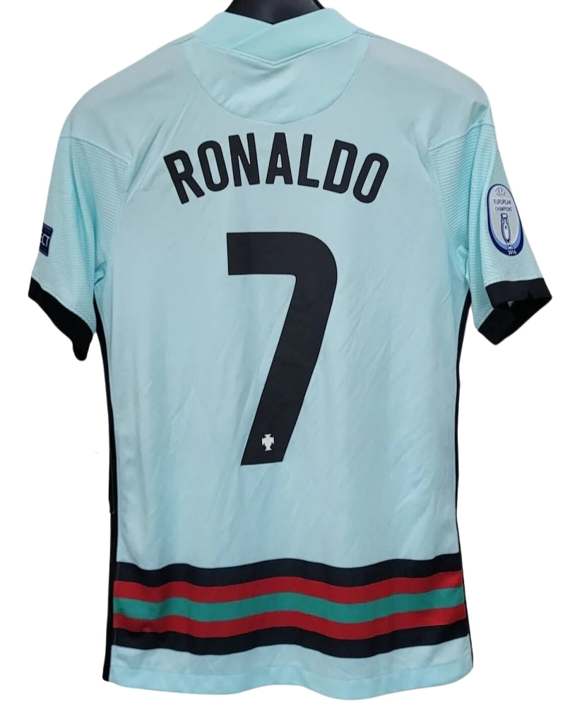 Koszulka Piłkarska Portugalia EURO 2020 Away Retro