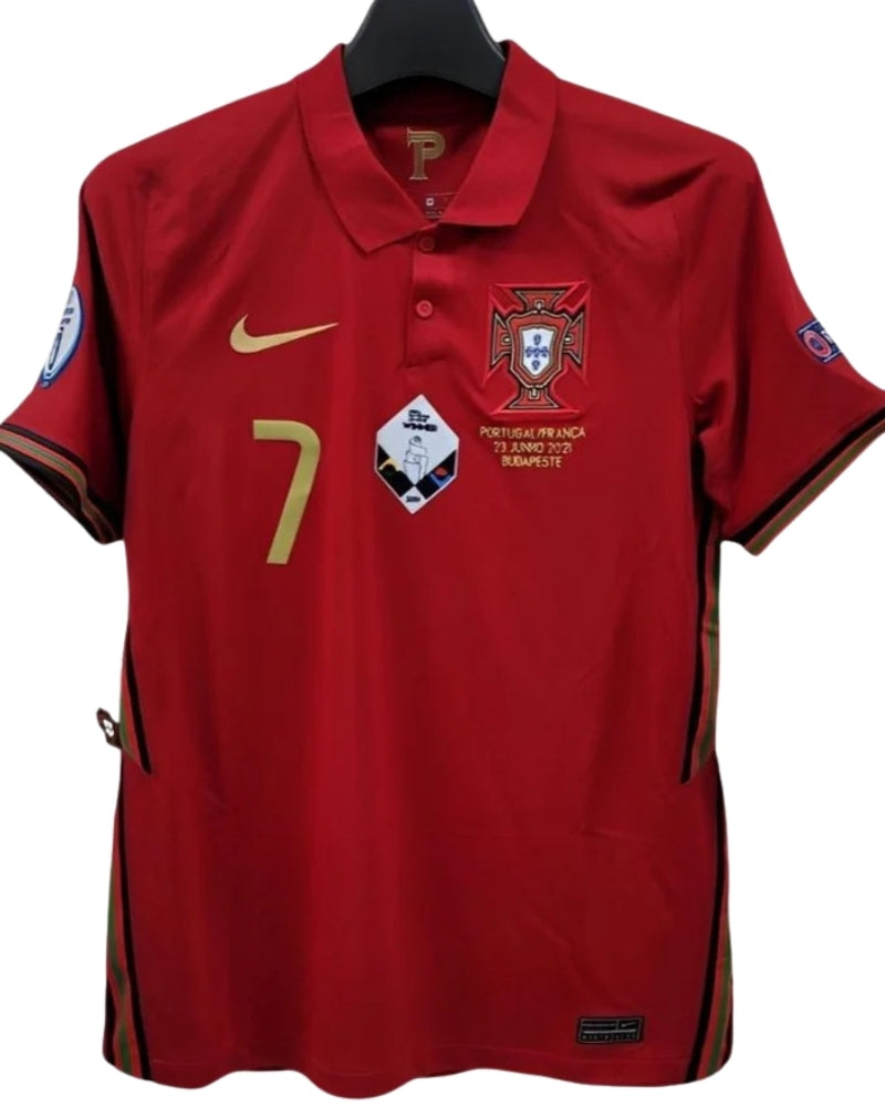 Koszulka Piłkarska Portugalia EURO 2020 Home Retro
