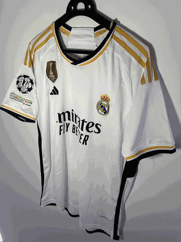 Koszulka Piłkarska Real Madryt 2023/2024 Home Fan