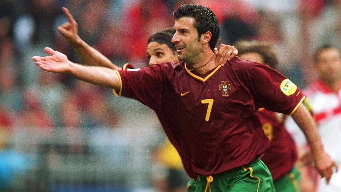 Koszulka Piłkarska Portugalia EURO 2000 Home Retro