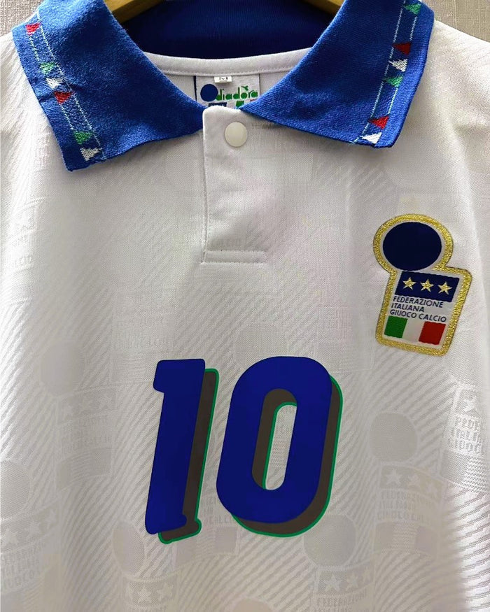Koszulka Piłkarska Włochy Away 1994 MŚ Retro
