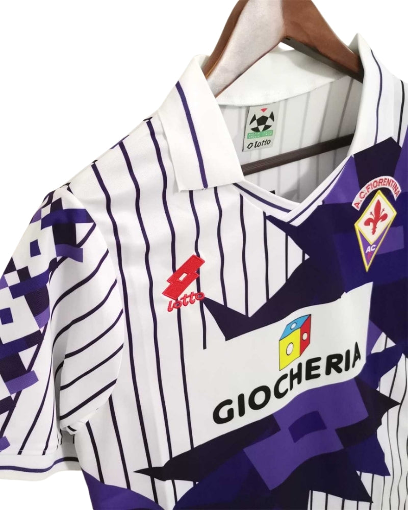 Koszulka Piłkarska AC Fiorentina 1991/1992 Away Retro