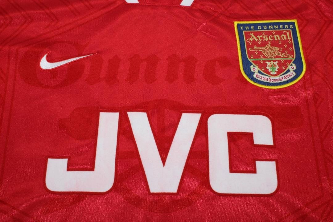 Koszulka Piłkarska Arsenal Londyn 1997/1998 Home Retro