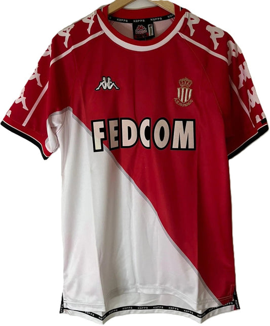 Koszulka AS Monaco 1999/2000 Home Retro