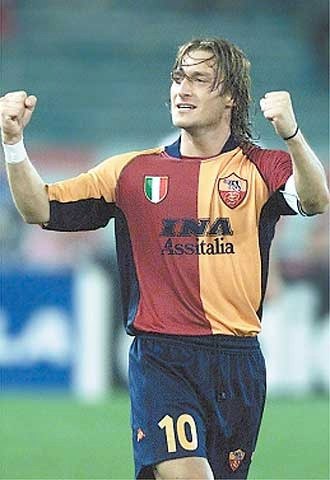 Koszulka Piłkarska AS Roma 2001/2002 Home Retro