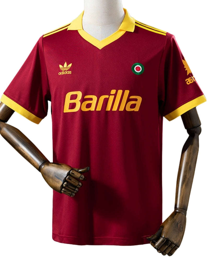 Koszulka Piłkarska AS Roma 1991/1992 Home Retro