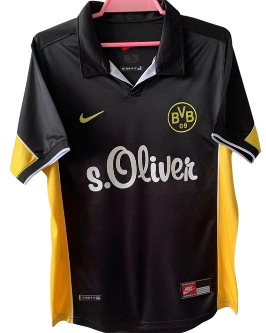 Koszulka Piłkarska Borussia Dortmund 1998/2000 Away Retro