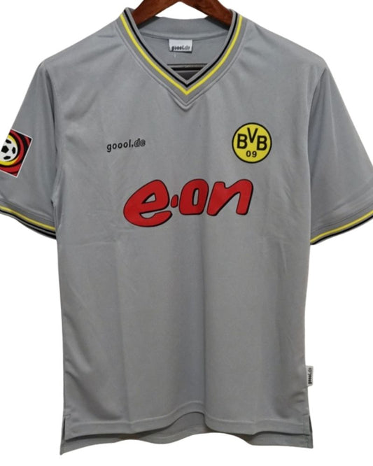 Koszulka Piłkarska Borussia Dortmund 2000/2001 Away Retro