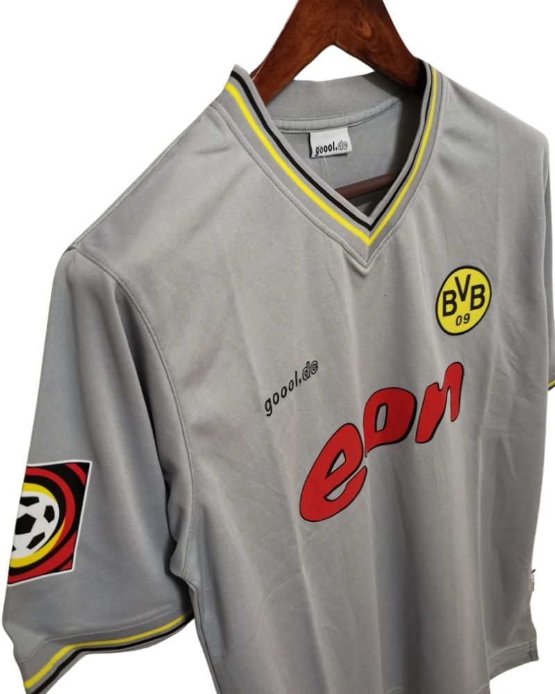 Koszulka Piłkarska Borussia Dortmund 2000/2001 Away Retro