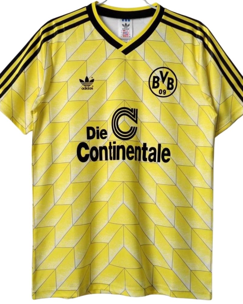 Koszulka Piłkarska Borussia Dortmund 1988/1989 Home Retro
