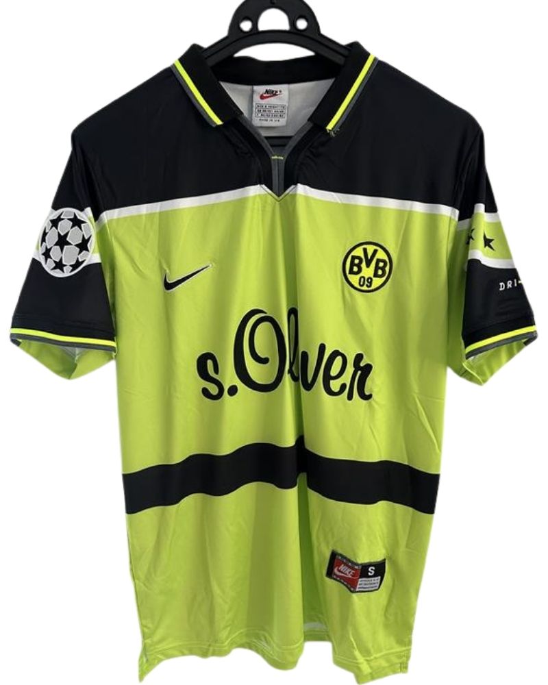 Koszulka Piłkarska Borussia Dortmund 1997/1998 Home Retro
