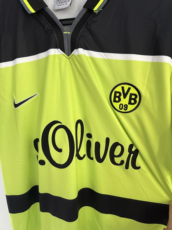 Koszulka Piłkarska Borussia Dortmund 1997/1998 Home Retro