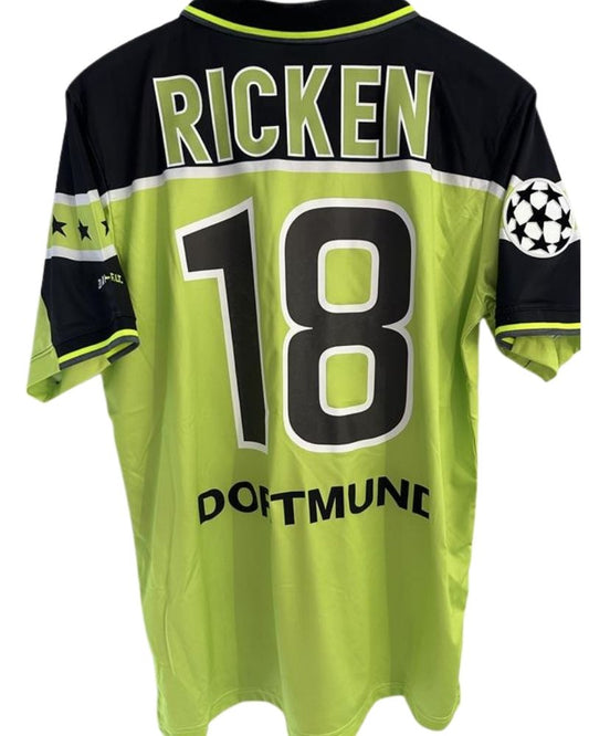 Koszulka Piłkarska Borussia Dortmund 1997/1998 Home Retro