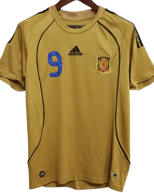Koszulka Piłkarska Hiszpania 2008 Away Retro