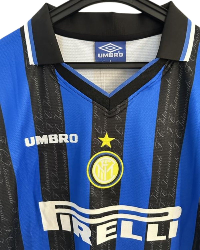 Koszulka Piłkarska Inter Mediolan 1997/1998 Home Retro