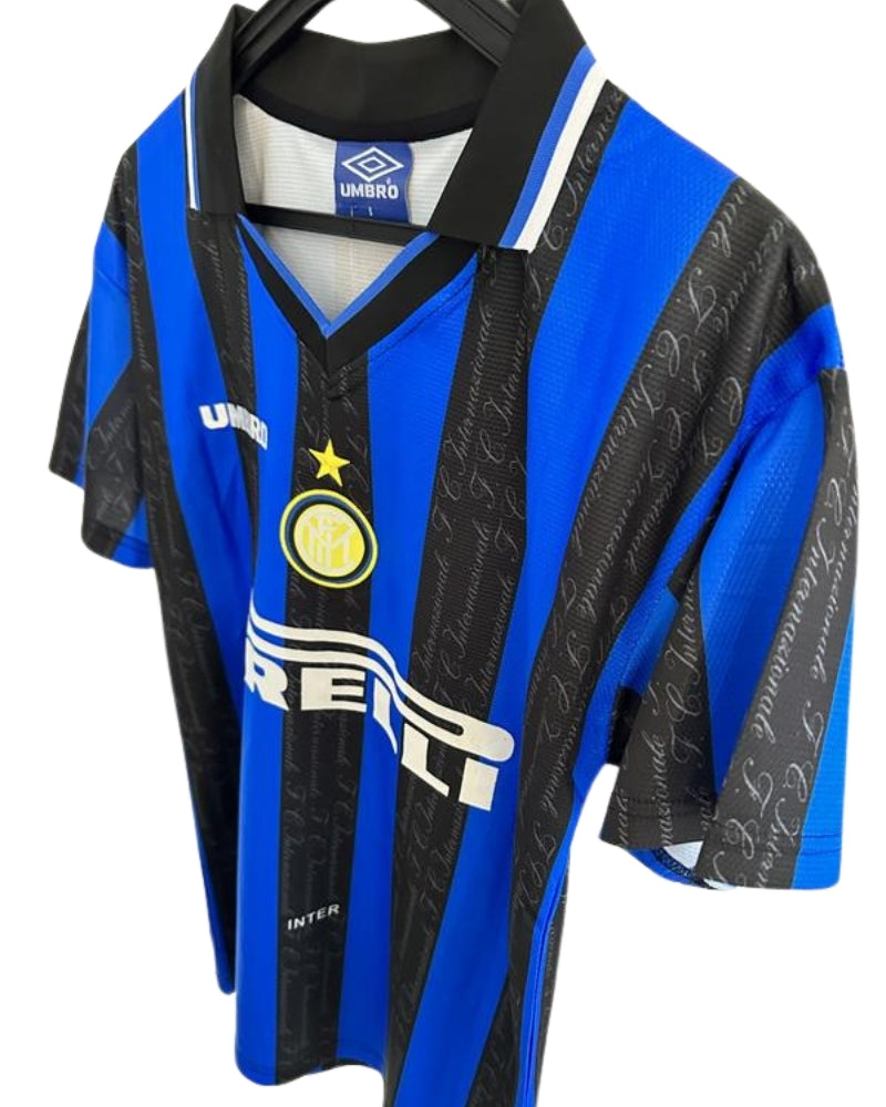 Koszulka Piłkarska Inter Mediolan 1997/1998 Home Retro