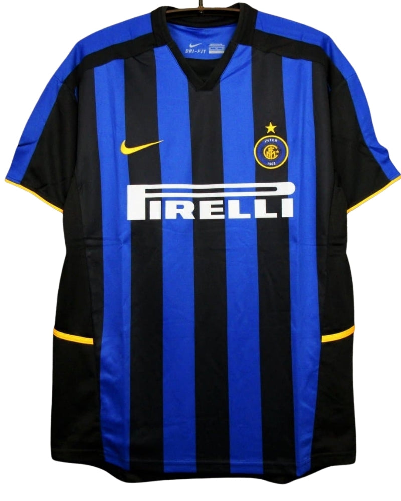 Koszulka Piłkarska Inter Mediolan 2002/2003 Home Retro