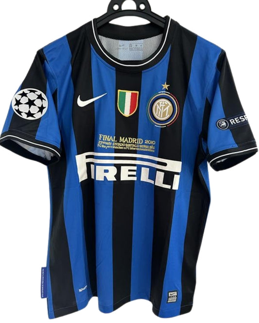 Koszulka Piłkarska Inter Mediolan 2009/2010 Home UCL Final Retro