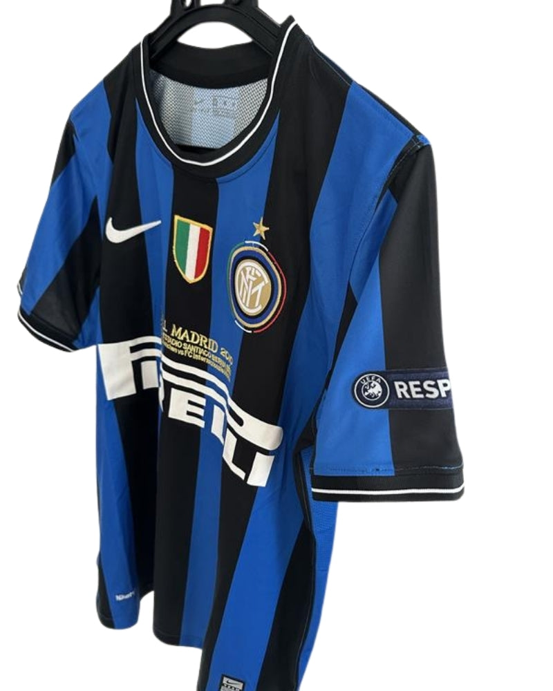 Koszulka Piłkarska Inter Mediolan 2009/2010 Home UCL Final Retro