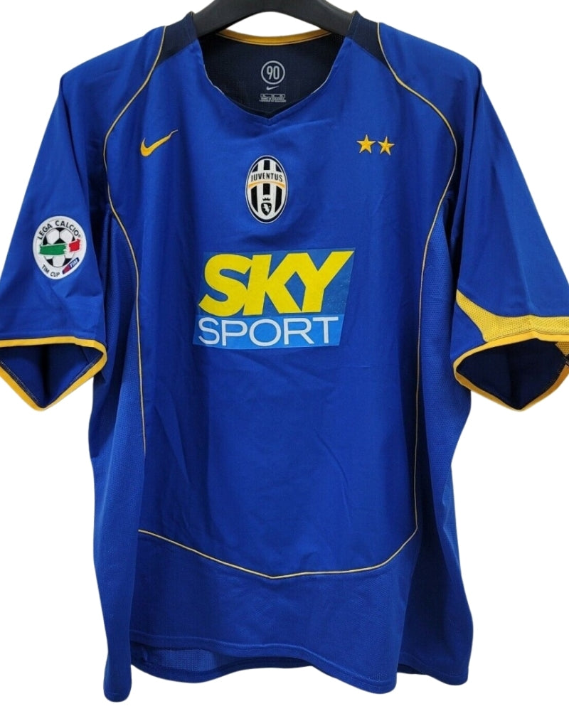 Koszulka Piłkarska Juventus Turyn 2004/2005 Away Retro