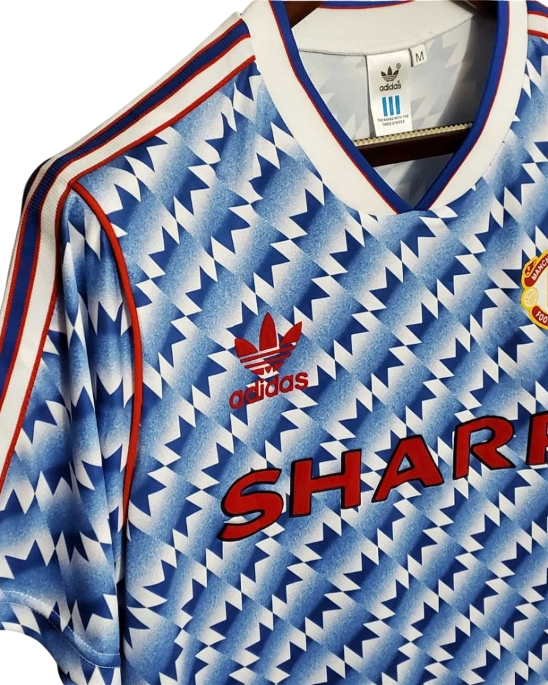 Koszulka Piłkarska Manchester United 1991/1992 Away Retro