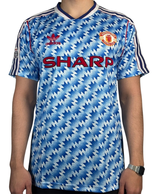 Koszulka Piłkarska Manchester United 1991/1992 Away Retro