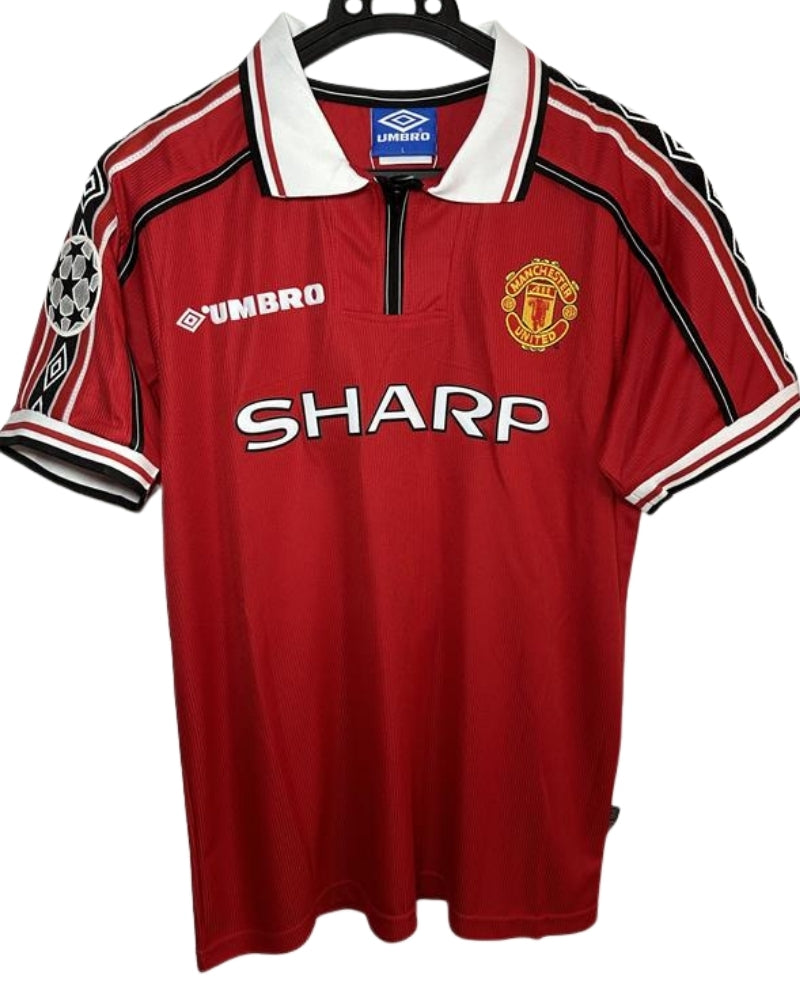 Koszulka Piłkarska Manchester United 1998/1999 Home Retro