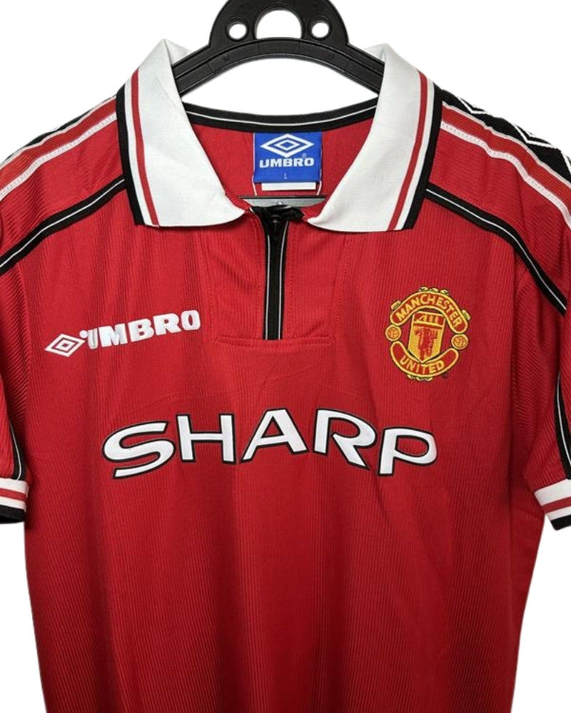 Koszulka Piłkarska Manchester United 1998/1999 Home Retro