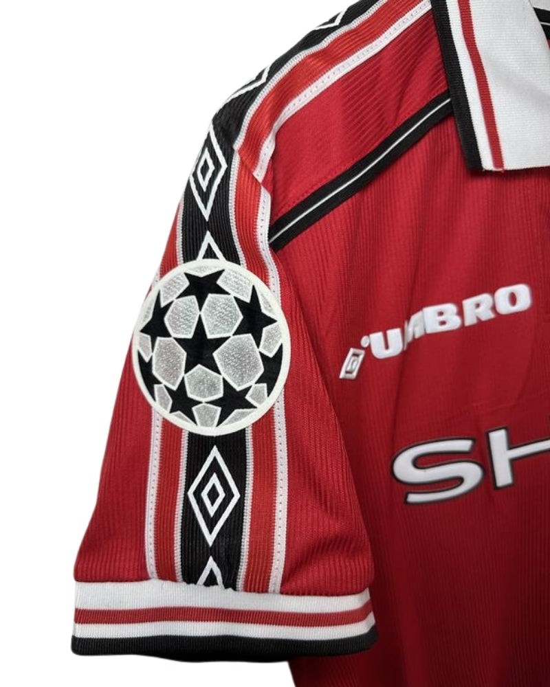 Koszulka Piłkarska Manchester United 1998/1999 Home Retro