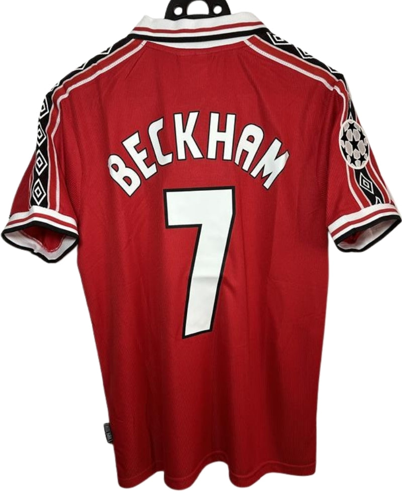 Koszulka Piłkarska Manchester United 1998/1999 Home Retro