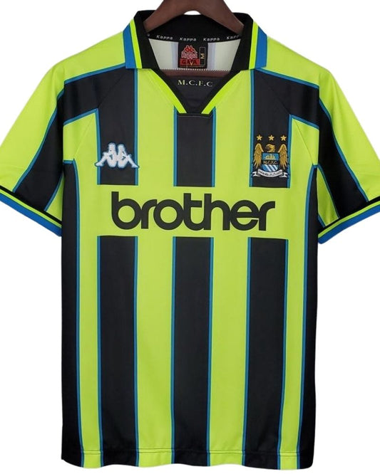 Koszulka Piłkarska Manchester City 1998/1999 Away Retro