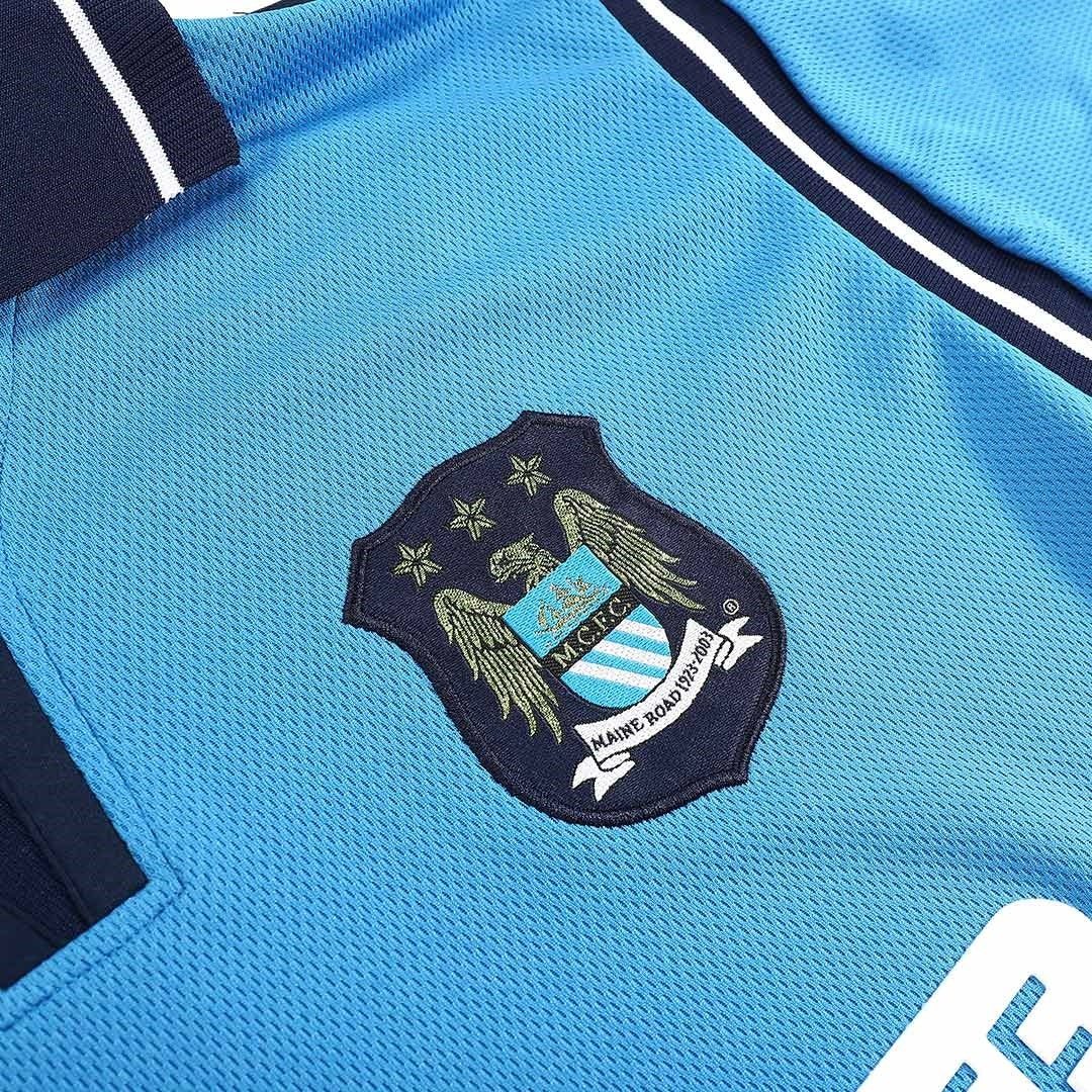 Koszulka Piłkarska Manchester City 2001/2002 Home Retro