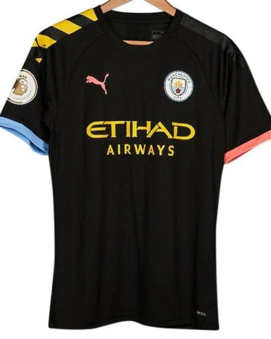Koszulka Piłkarska Manchester City 2019/2020 Away Retro