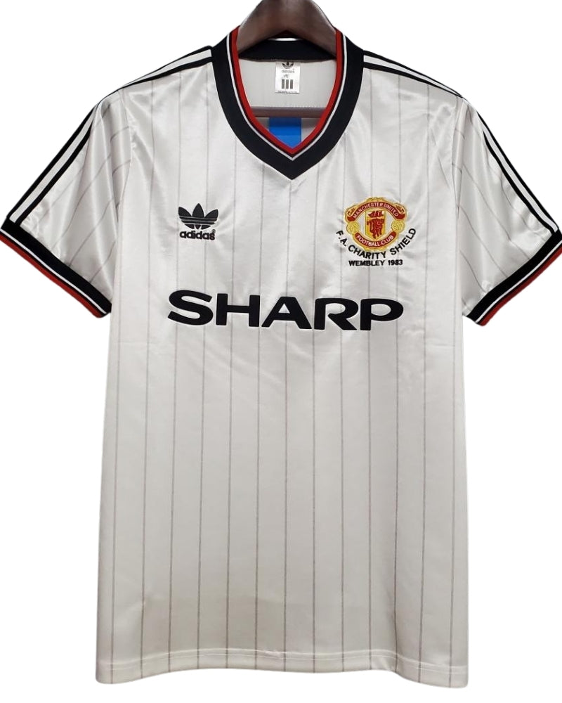 Koszulka Piłkarska Manchester United 1983/1984 FA CUP Final Away Retro