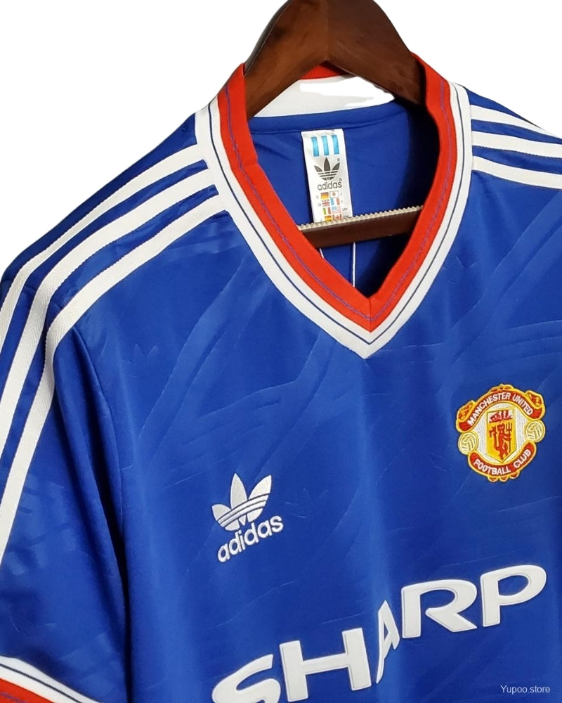 Koszulka Piłkarska Manchester United 1986/1988 Away Retro