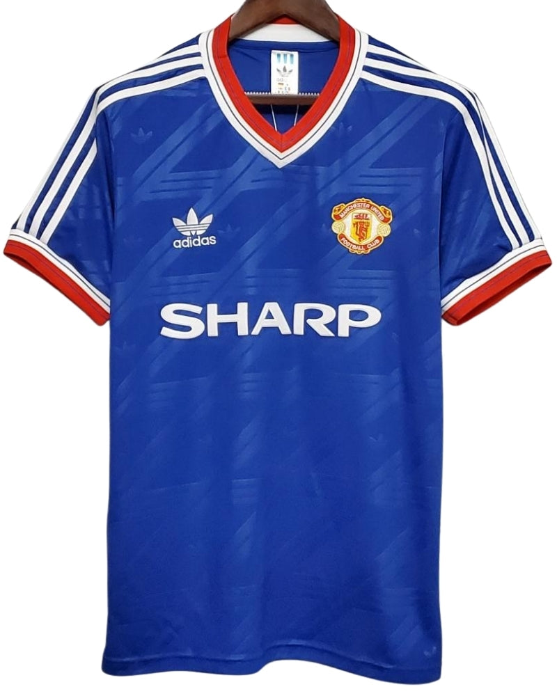 Koszulka Piłkarska Manchester United 1986/1988 Away Retro