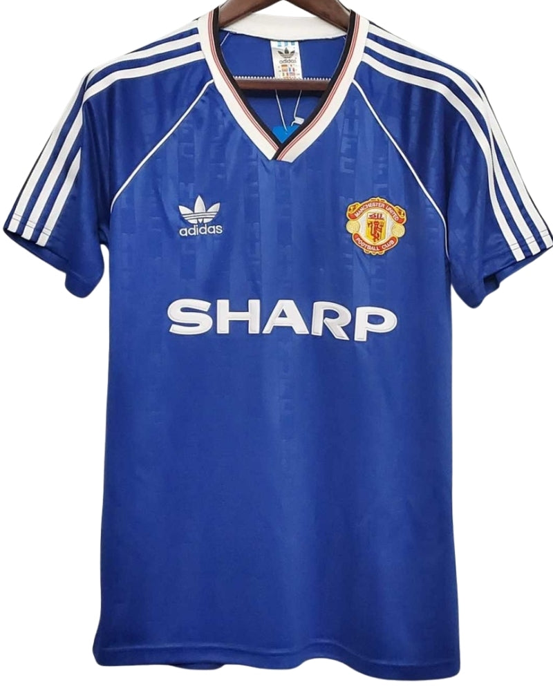 Koszulka Piłkarska Manchester United 1989/1990 Away Retro