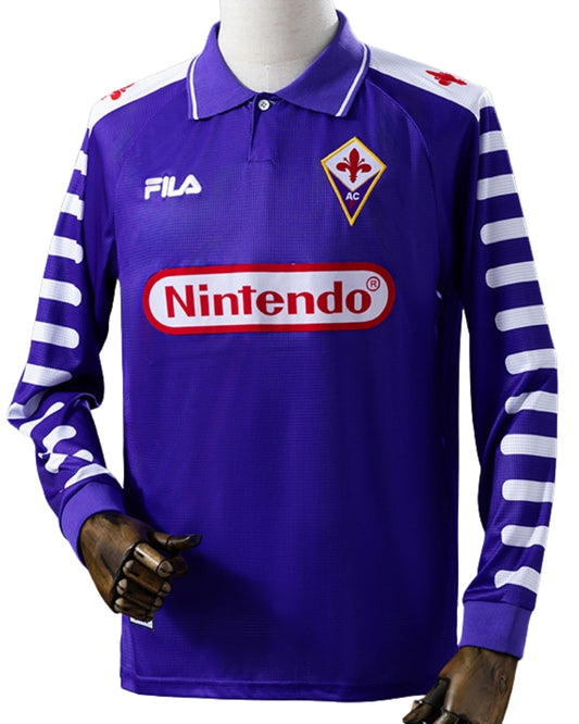 Koszulka Piłkarska AC Fiorentina 1998/1999 Home Retro