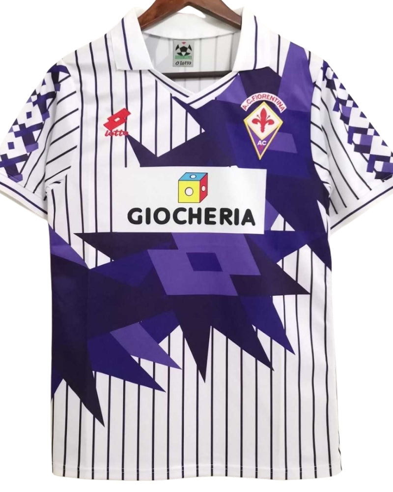 Koszulka Piłkarska AC Fiorentina 1991/1992 Away Retro