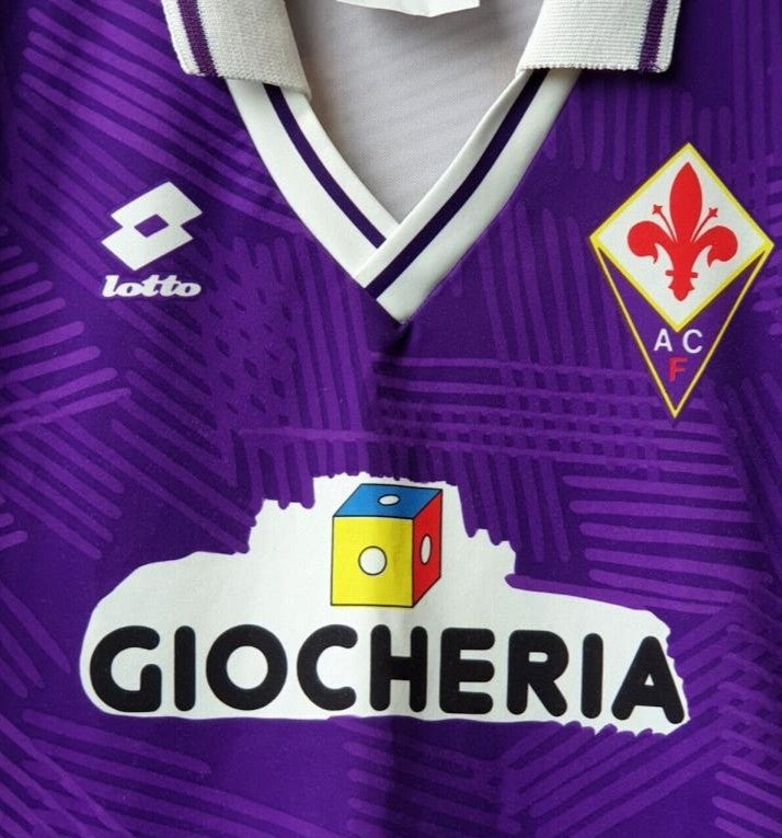 Koszulka Piłkarska AC Fiorentina 1991/1992 Home Retro