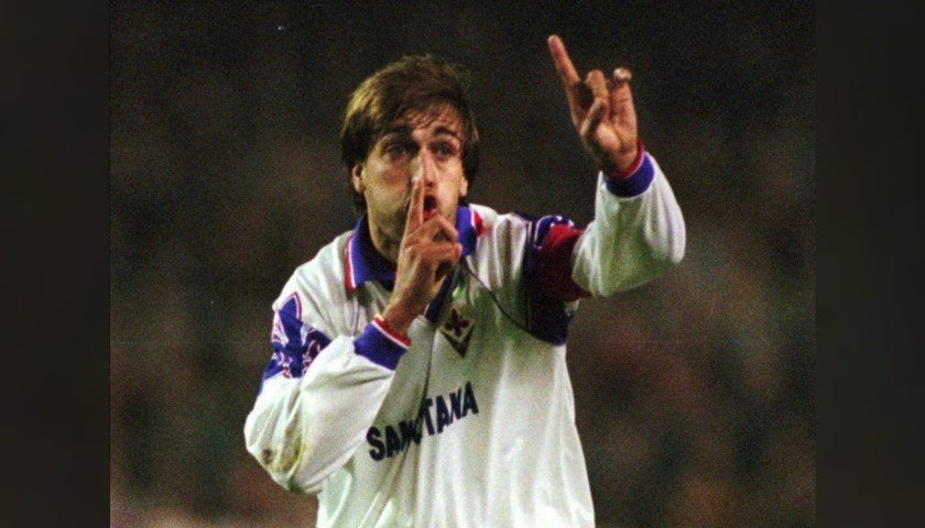 Koszulka Piłkarska AC Fiorentina 1995/1996 Away Retro