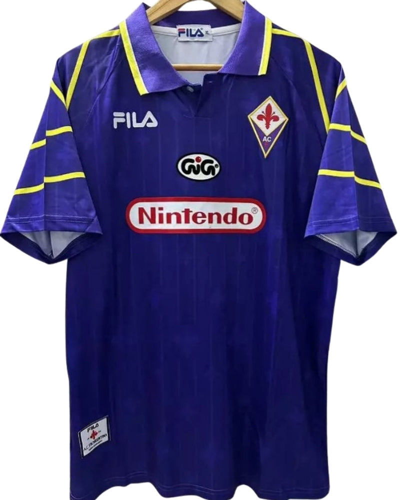 Koszulka Piłkarska AC Fiorentina 1997/1998 Home Retro