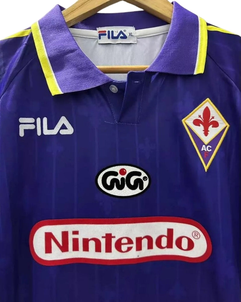 Koszulka Piłkarska AC Fiorentina 1997/1998 Home Retro