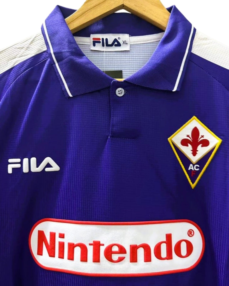 Koszulka Piłkarska AC Fiorentina 1998/1999 Home Retro